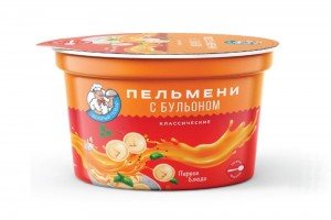 Пельмени с бульоном "Классические"